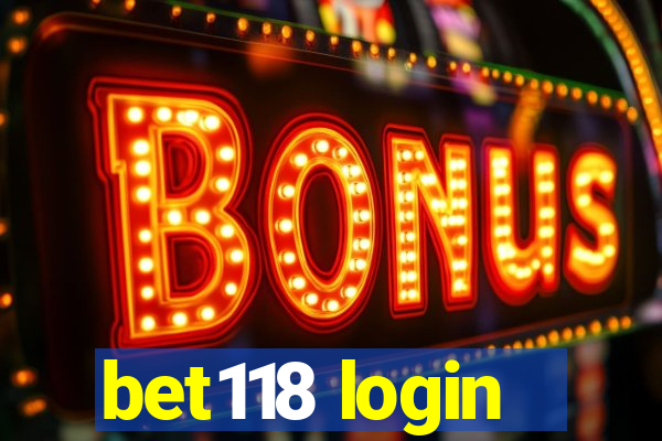 bet118 login